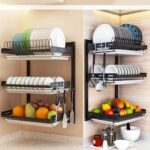 3-Layer Countertop & Wall mount Dish Rack
