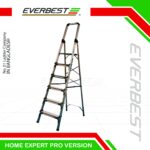 HOME EXPERT PRO Aluminium Step Ladder 6–7 Steps – Everbest Ladder