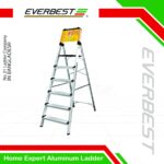 Home Expert Aluminium Ladder (3–10 Steps) – Everbest Ladder