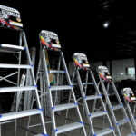 Germani Aluminium Step Ladder (4–9 Steps) | Everbest Ladder - Image 2